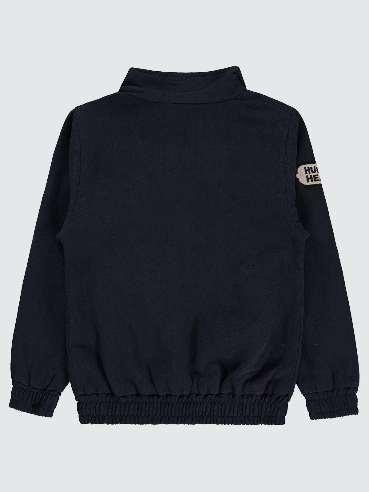 Civil Boys Classic Nakışlı 6-9 Yaş Ceket - Lacivert