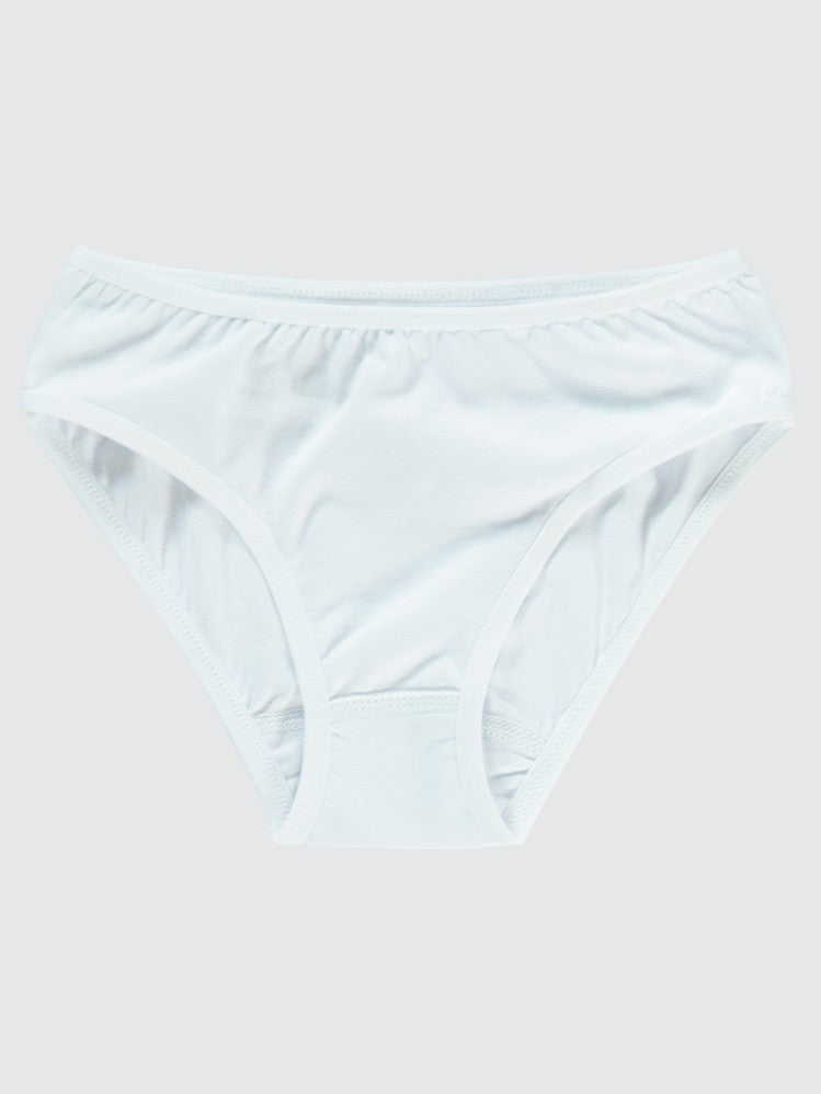 Civil Girls Basic 2-10 Yaş 2'li Külot Set - Beyaz