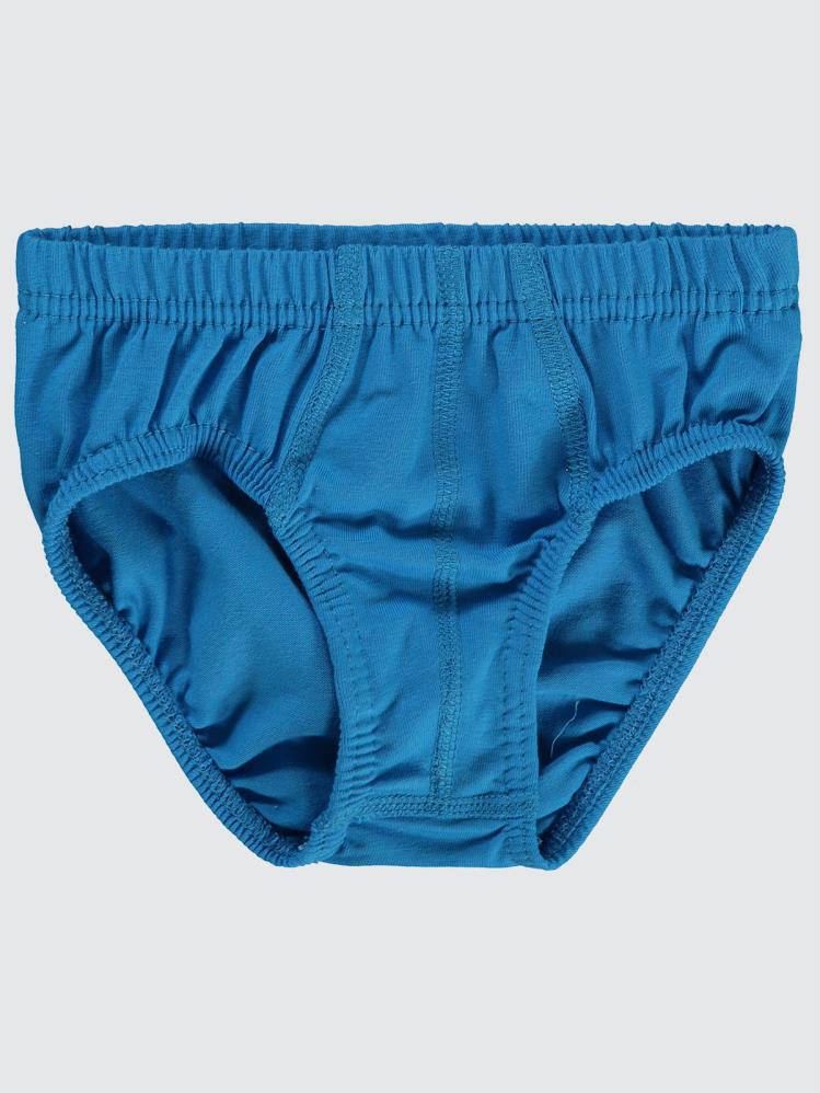 Civil Boys Basic 2-10 Yaş 2'li Külot Set - Mavi