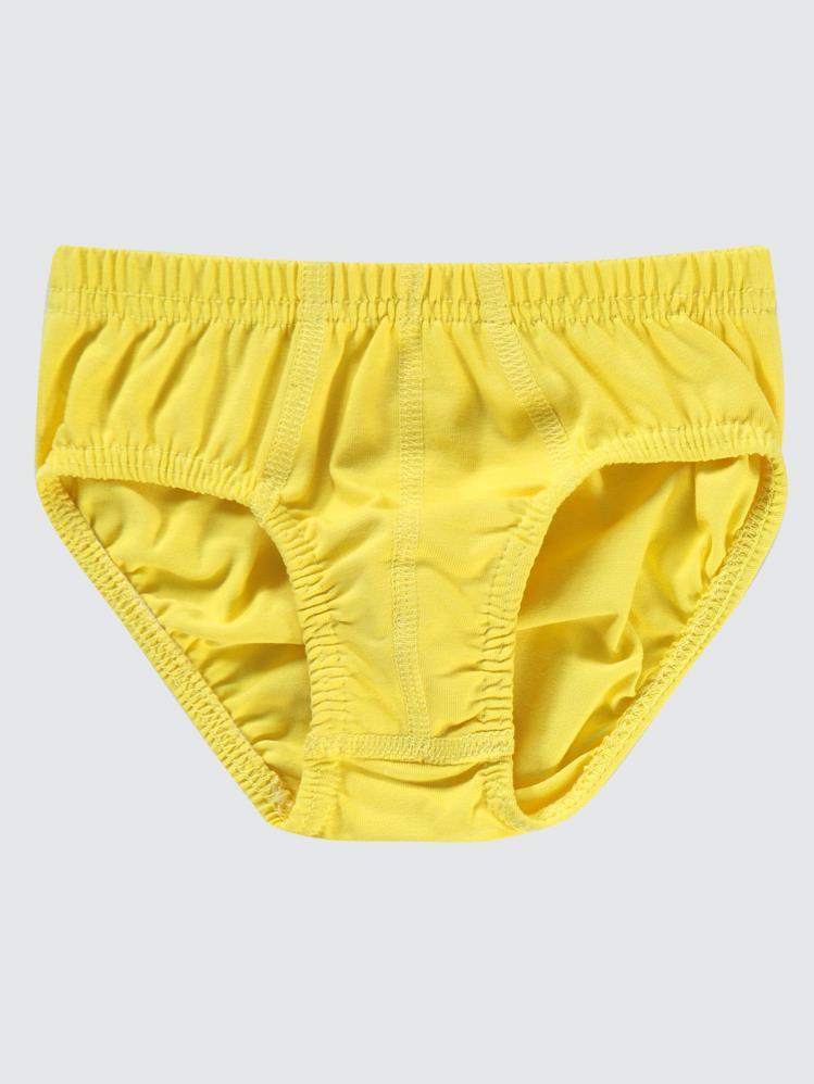 Civil Boys Hardal-Haki Basic 2-10 Yaş 2'li Külot Set - Sarı