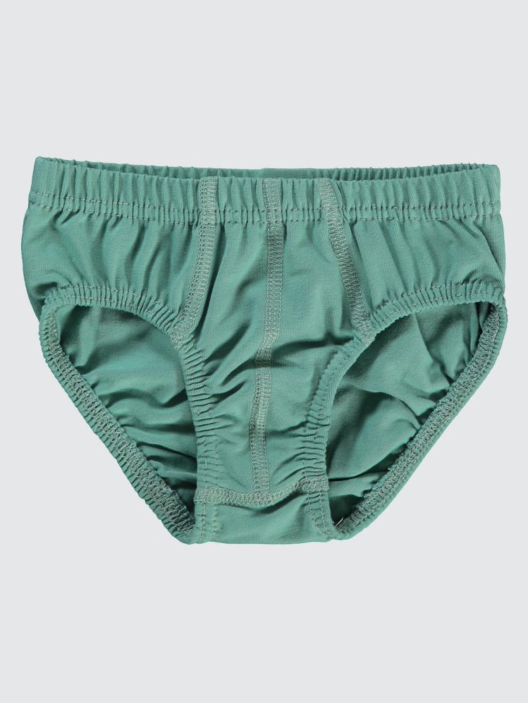 Civil Boys Hardal-Haki Basic 2-10 Yaş 2'li Külot Set - Sarı