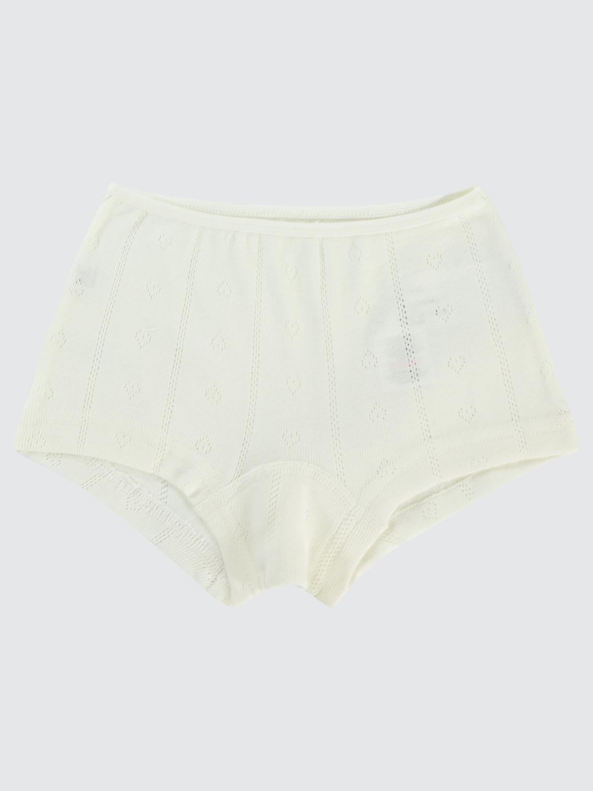 Civil Girls Kız Çocuk 2'li Boxer Set 2-10 Yaş - Ekru