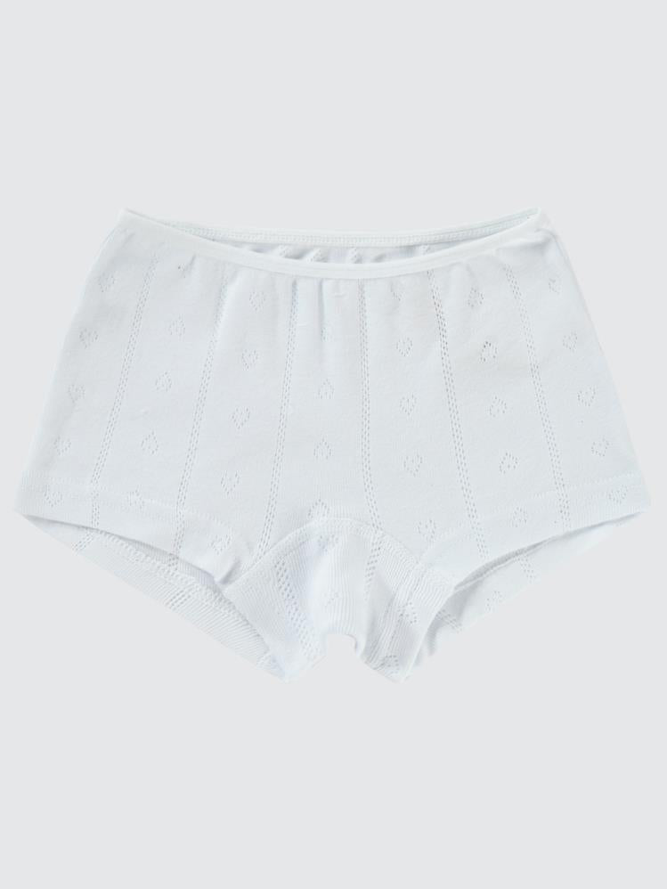Civil Girls Kız Çocuk 2'li Boxer Set 2-10 Yaş - Ekru