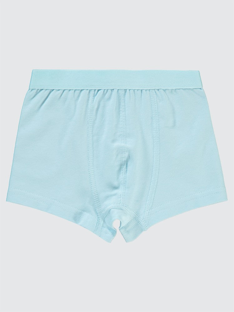 Civil Boys Basic 2-10 Yaş 2'li Boxer Set - Mavi