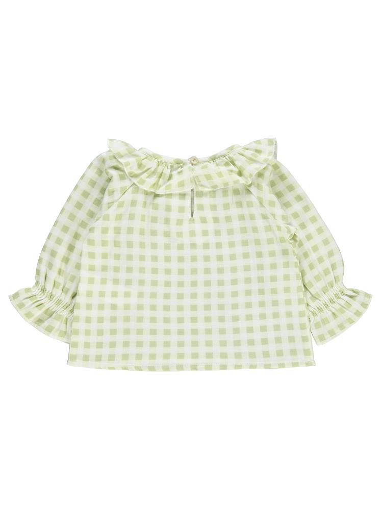 Civil Baby Pitikare Desenli 6-18 Ay Gömlek - Yeşil