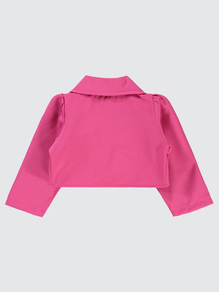 Civil Girls Broşlu 2-5 Yaş Bolero - Fusya