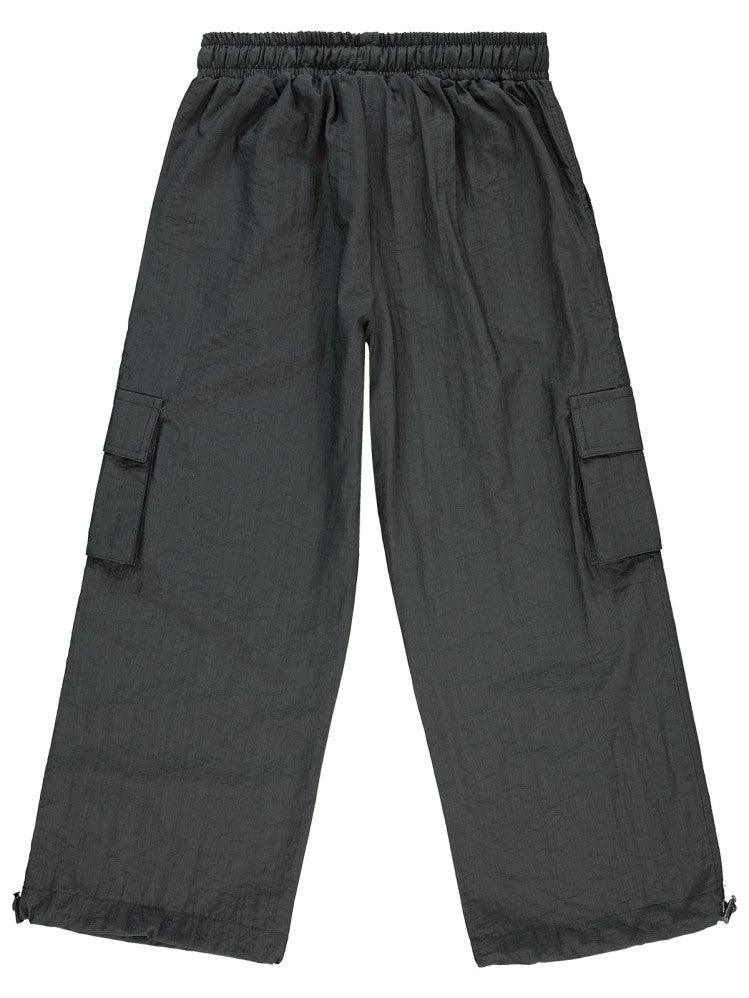 Civil Girls Paraşüt Kargo Cepli 10-13 Yaş Pantolon - Gri
