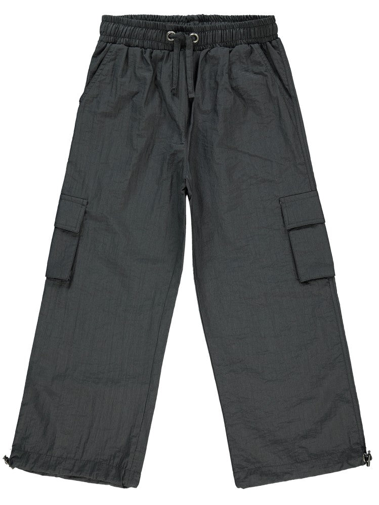 Civil Girls Paraşüt Kargo Cepli 10-13 Yaş Pantolon - Gri