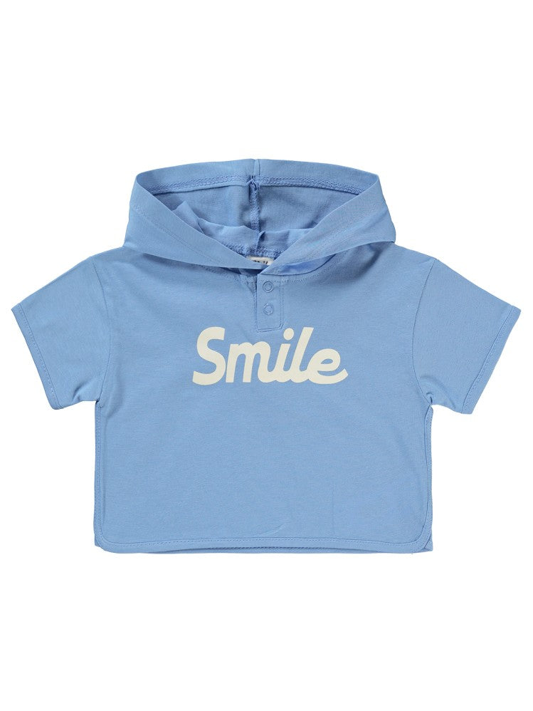 Civil Baby Smile Baskılı 6-18 Ay Takım - Mavi