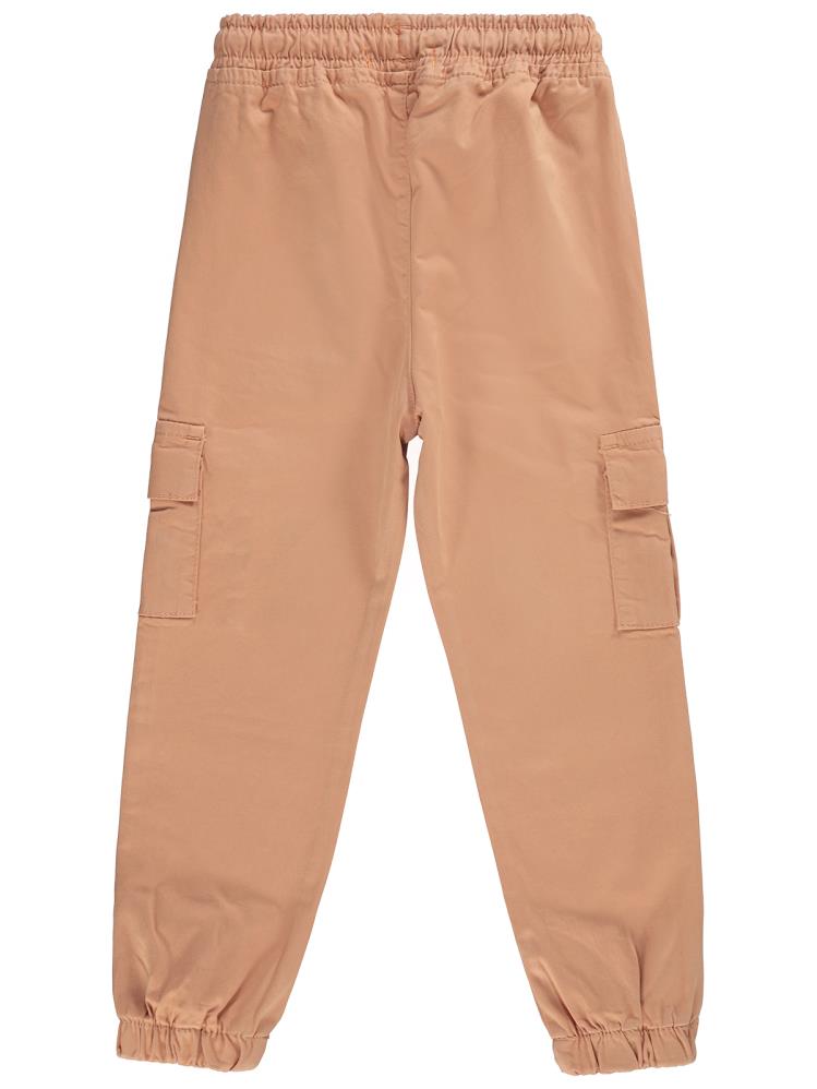 Civil Girls Paçası Lastikli 6-9 Yaş Pantolon - Beyaz