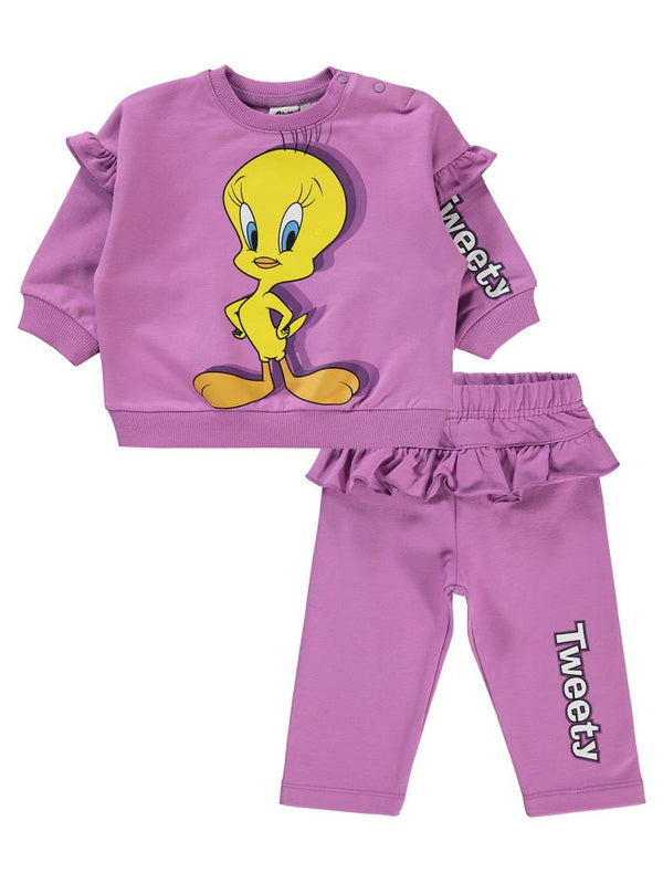 Civil Baby Tweety 2'li 6-18 Ay Takım - Lila