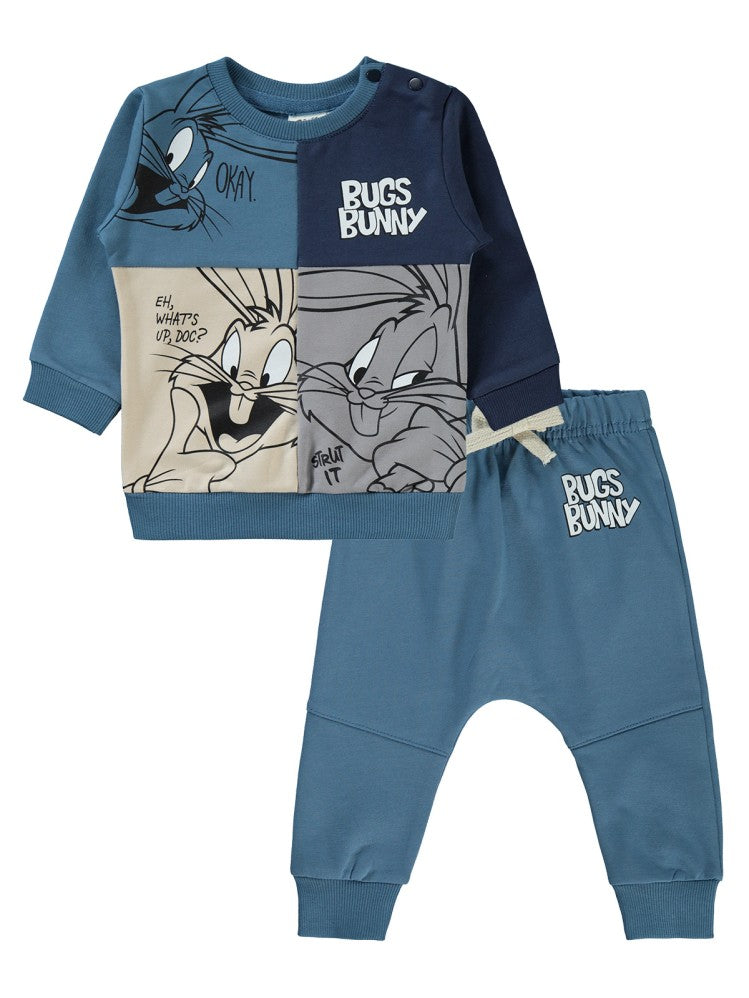 Civil Baby Bugs Bunny 2'Li 6-18 Ay Takım - Yeşil