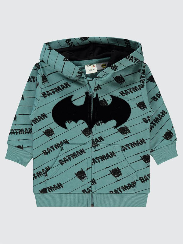 Civil Baby Batman 6-18 Ay Hırka - Yeşil