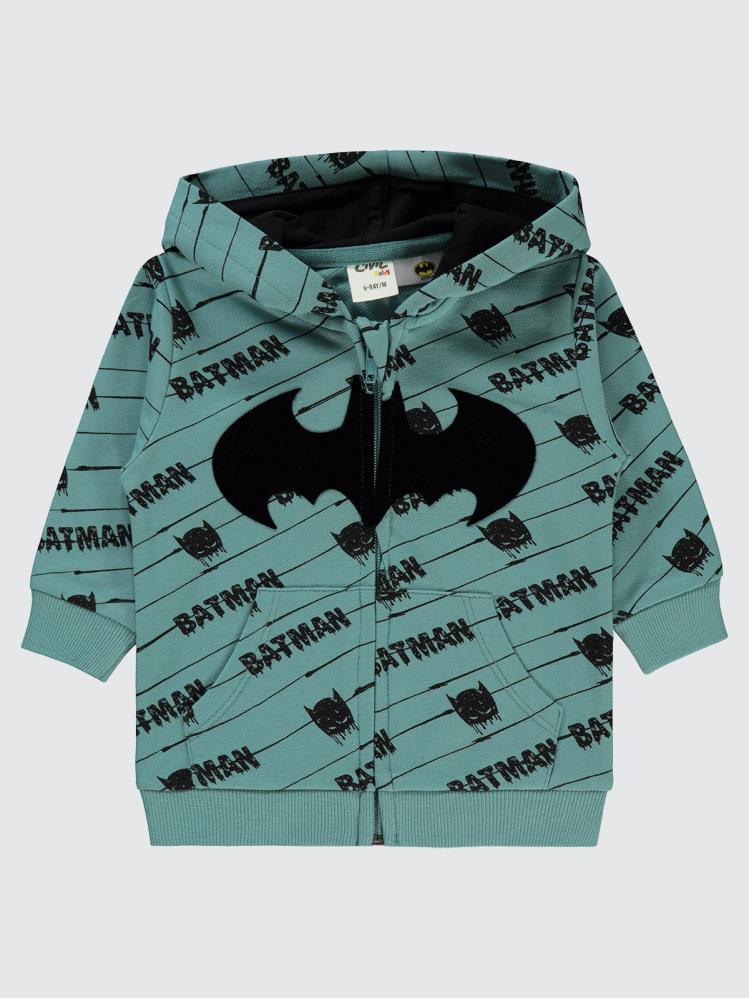 Civil Baby Batman 6-18 Ay Hırka - Yeşil
