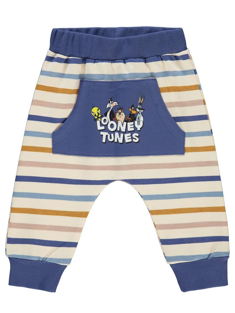 Civil Baby Looney Tunes 6-18 Ay Eşofman Altı - Fil Dişi