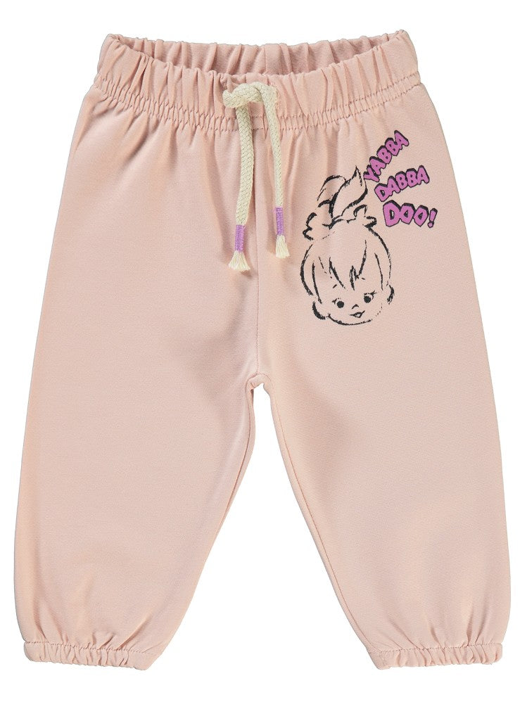 Civil Baby The Flintstones 6-18 Ay Eşofman Altı - Pudra
