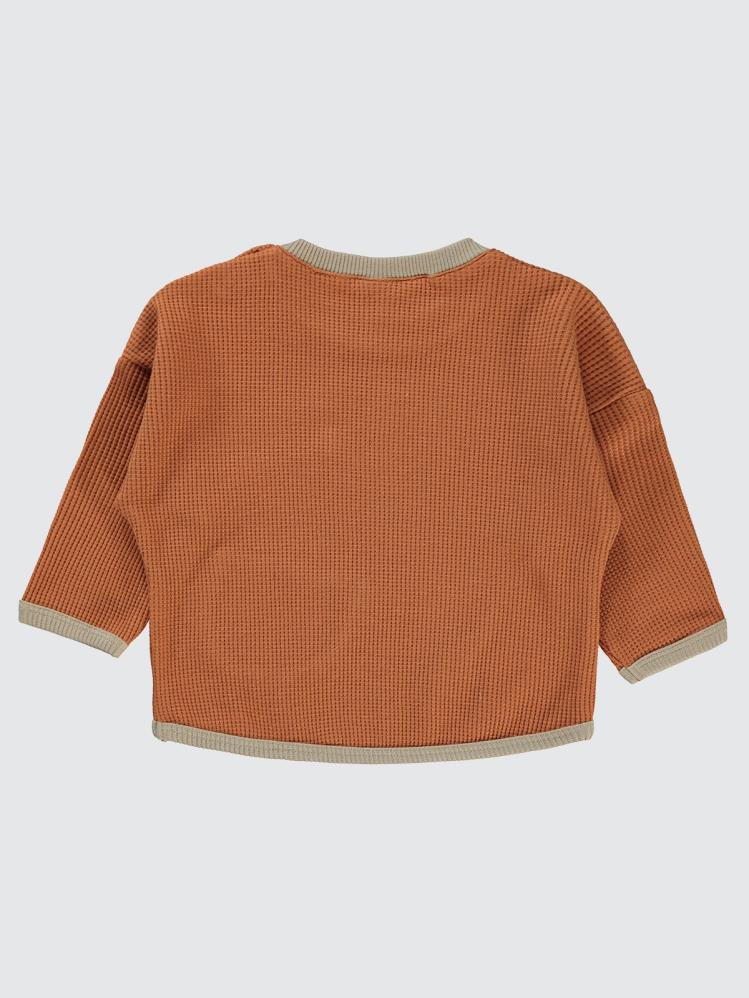 Civil Baby Hello Dinazor 6-18 Ay Sweatshirt - Turuncu
