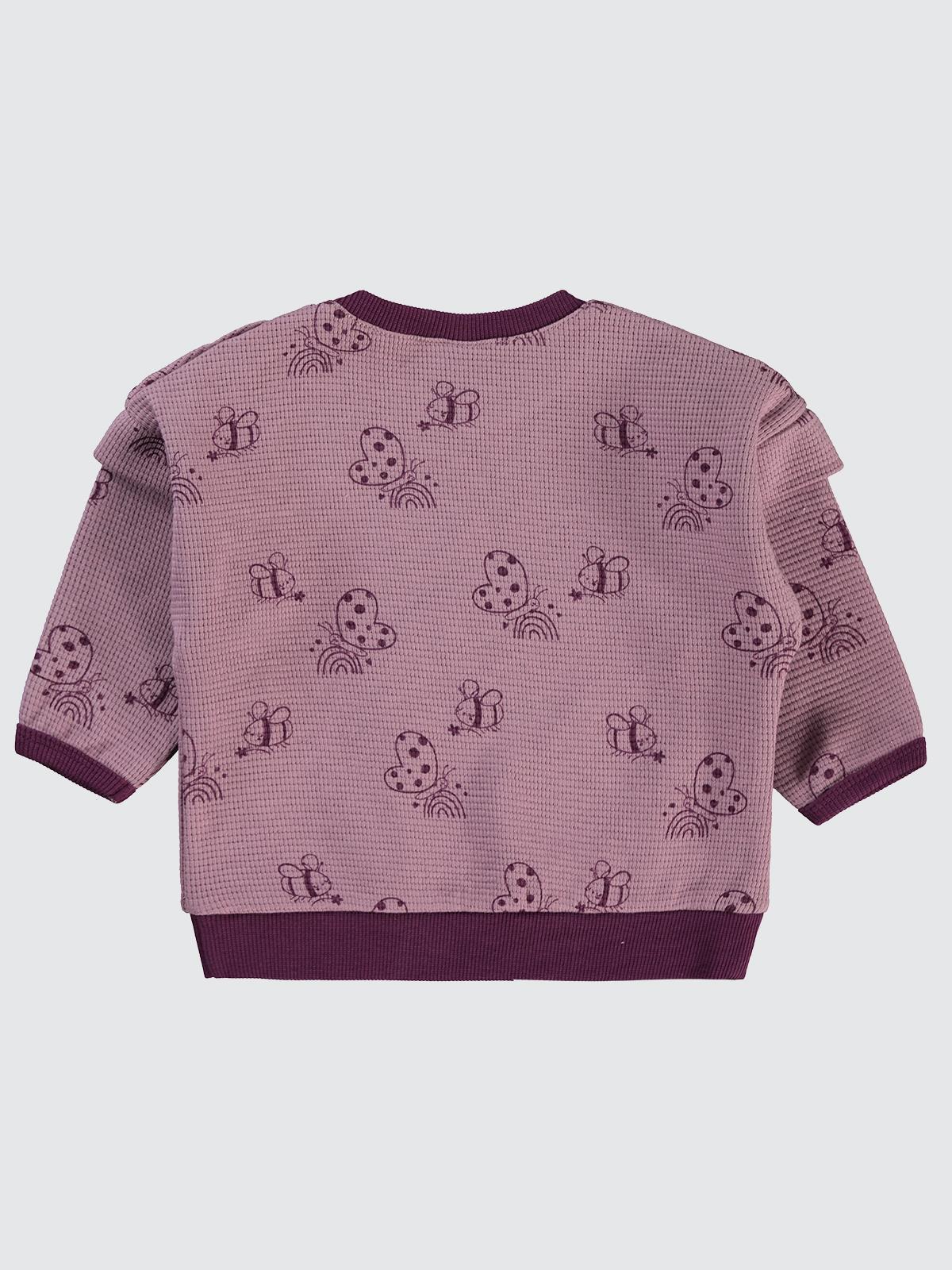 Civil Baby Bahar 6-18 Ay Sweatshirt - Lila