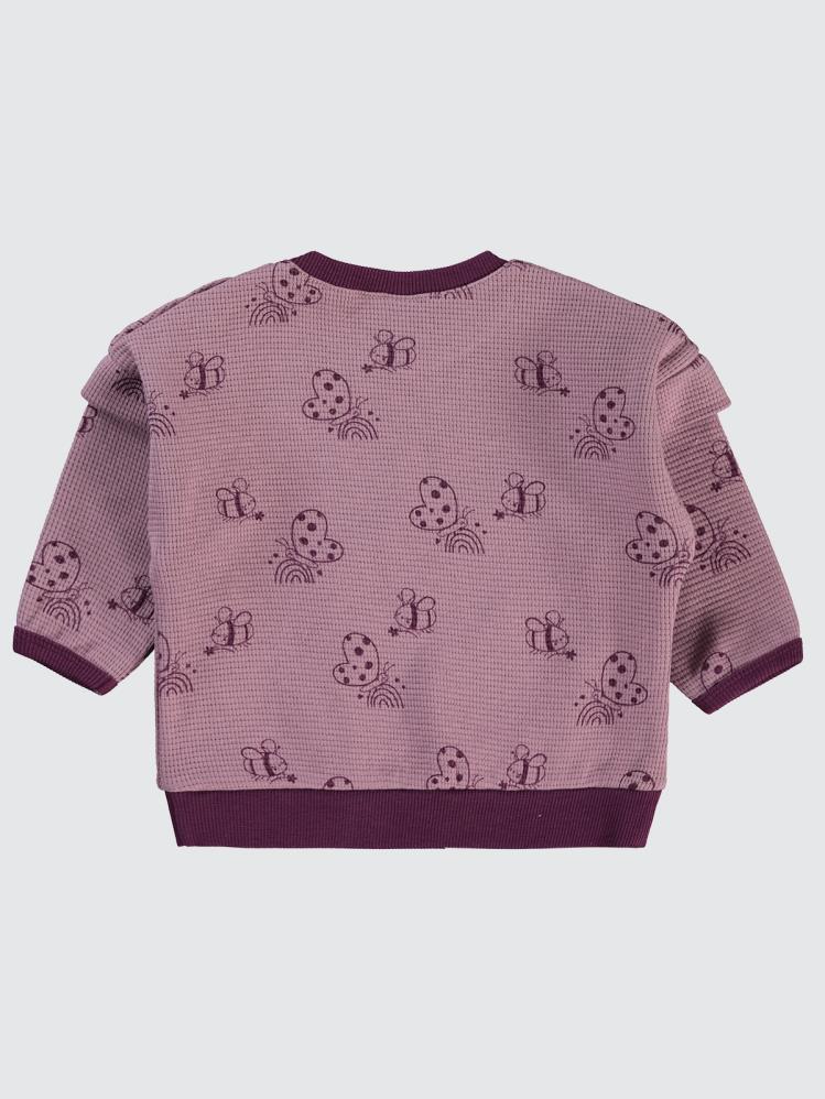 Civil Baby Bahar 6-18 Ay Sweatshirt - Lila