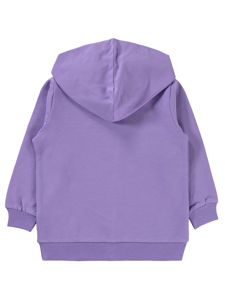 Civil Girls Basic 2-5 Yaş Hırka - Lila