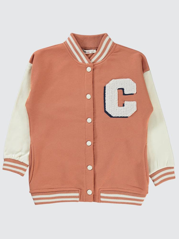 Civil Girls 3 İplik Kolej Hırka 10-13 Yaş Hırka - İtalyan Kili