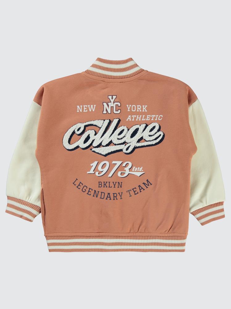 Civil Girls 3 İplik Kolej Hırka 2-5 Yaş Hırka - Beyaz