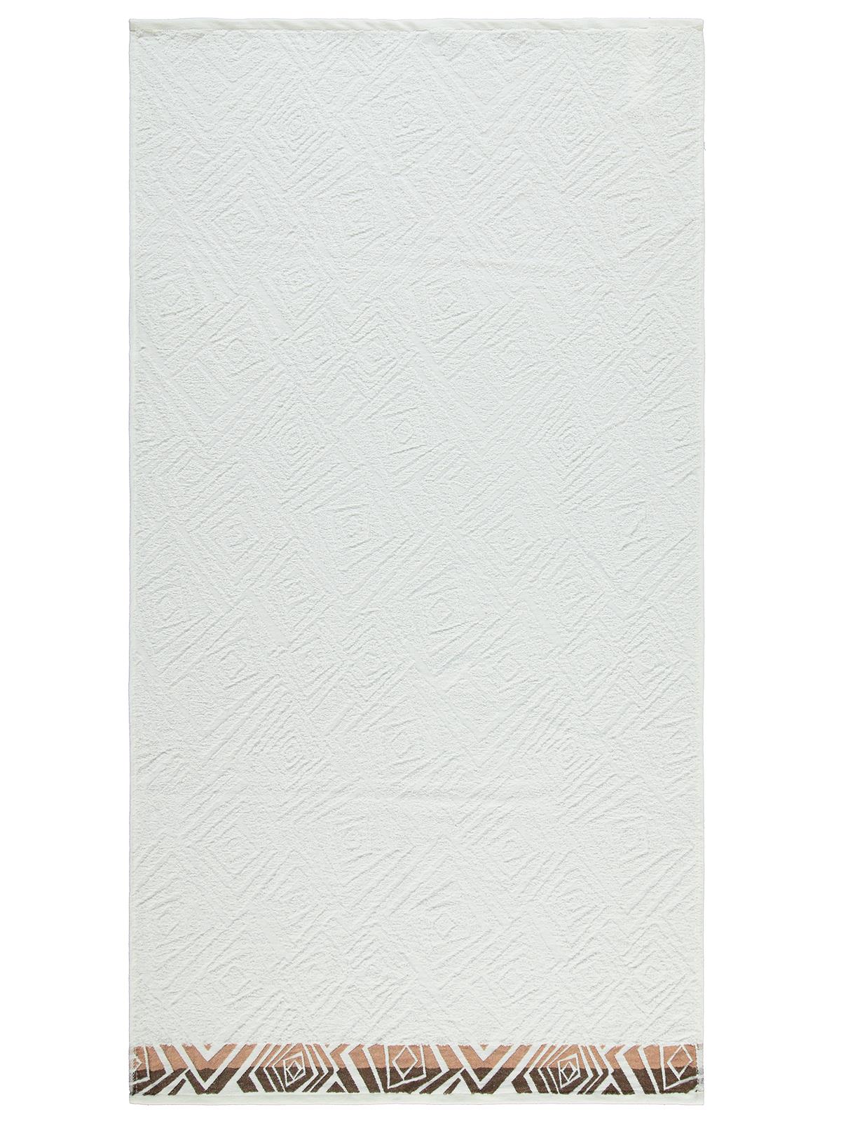 Civil Boys Etnik Desenli 70*140 Havlu - Ekru