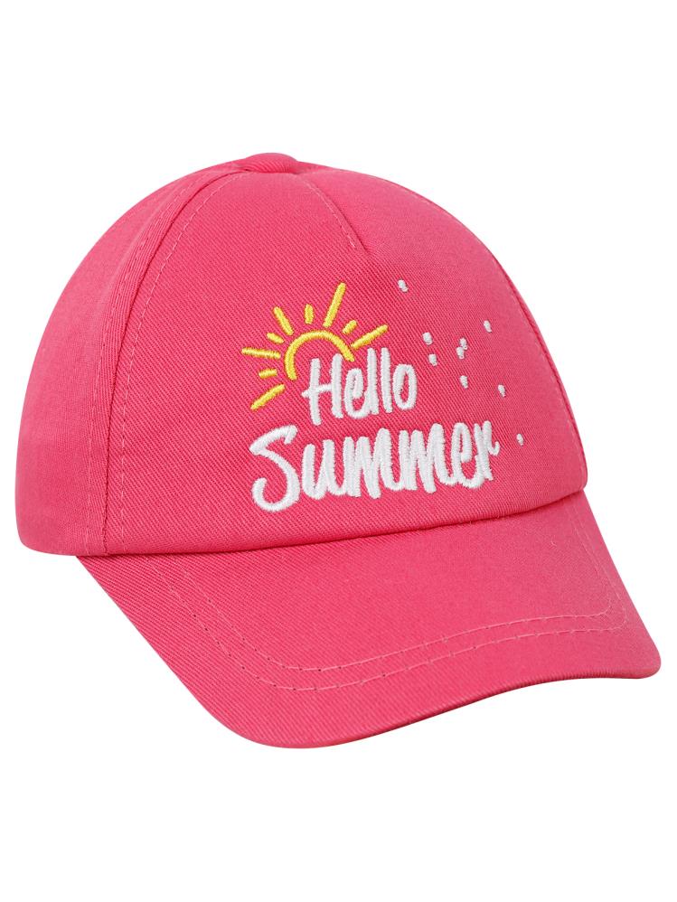 Hello 0-24 Ay Bebek Kep Şapka - Fusya