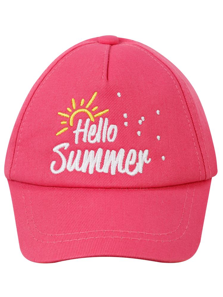 Hello 0-24 Ay Bebek Kep Şapka - Fusya