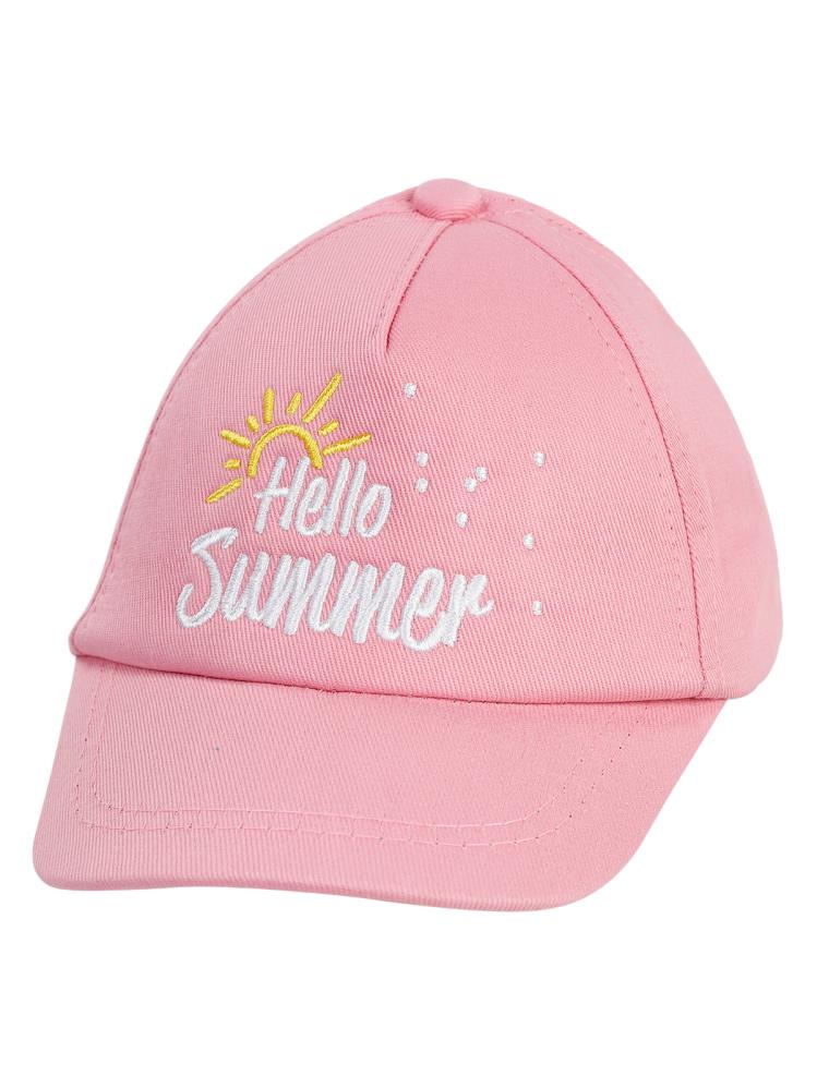 Hello 0-24 Ay Bebek Kep Şapka - Pembe