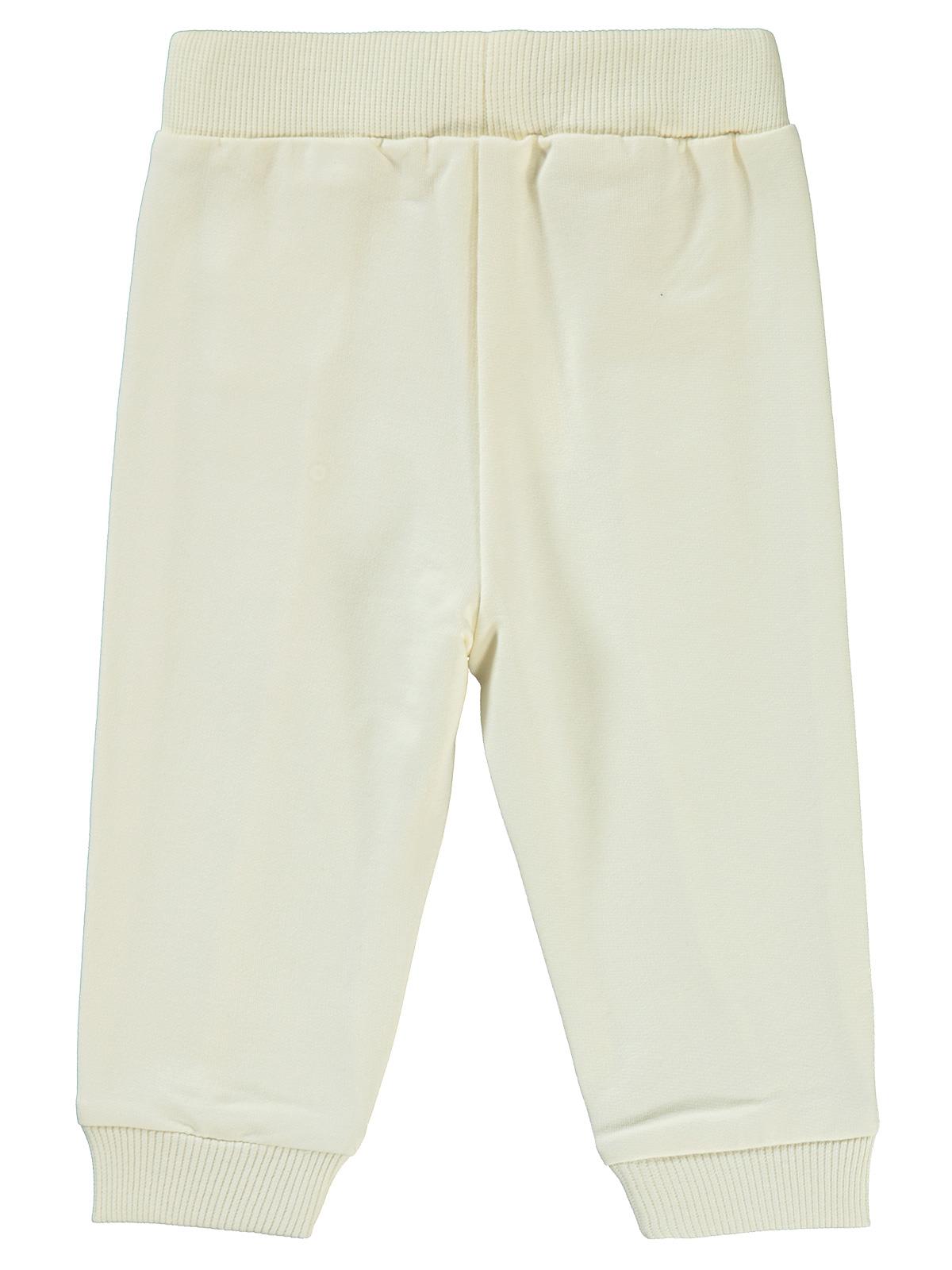 Civil Baby Kız Bebek Eşofman Altı 6-18 Ay - Ekru