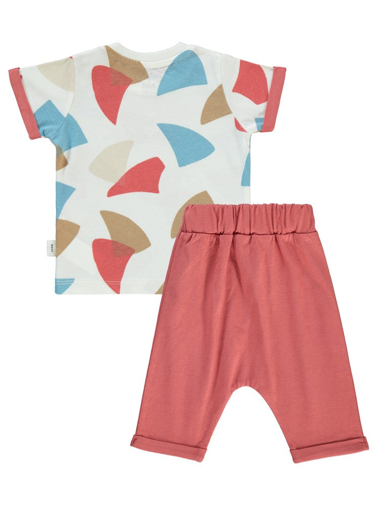 Civil Baby Colored Figures Kaprili 6-18 Ay Takım - Bordo