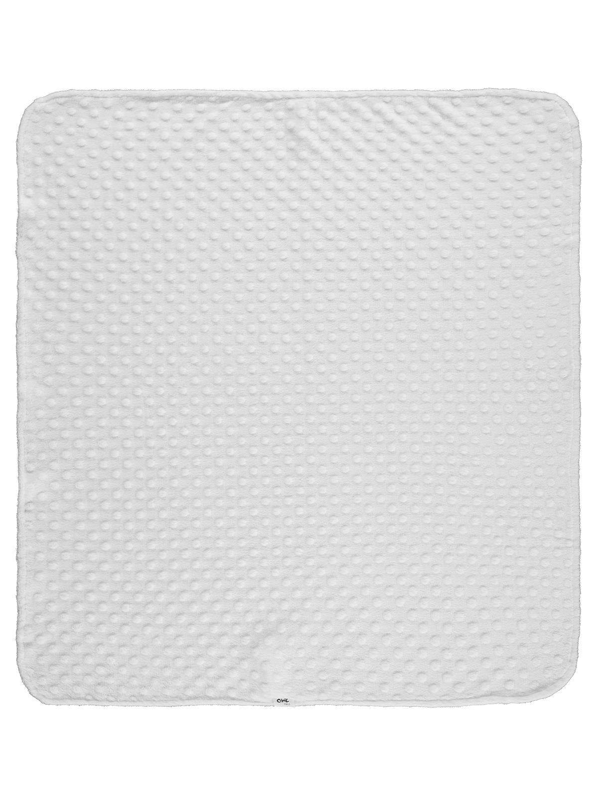 Civil Baby Nohut Desenli Battaniye - Beyaz