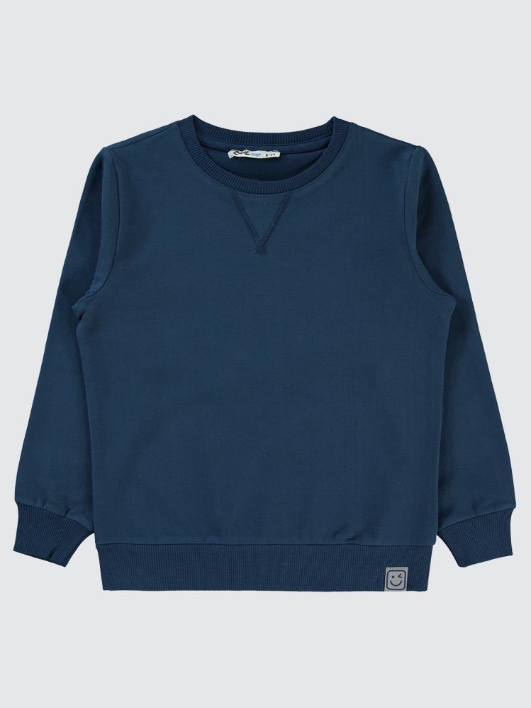 Civil Boys Qr Kod Etiketli 6-9 Yaş Sweatshirt - Lacivert