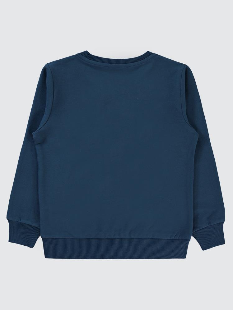 Civil Boys Qr Kod Etiketli 10-13 Yaş Sweatshirt - Lacivert