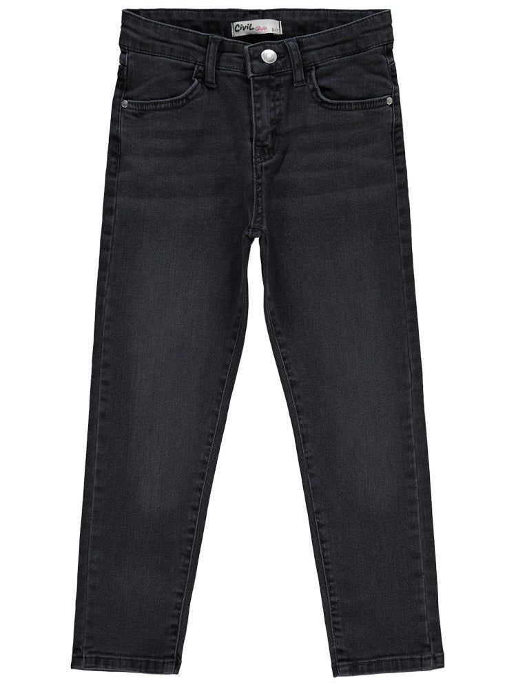 Civil Girls Basic 6-9 Yaş Pantolon - Gri