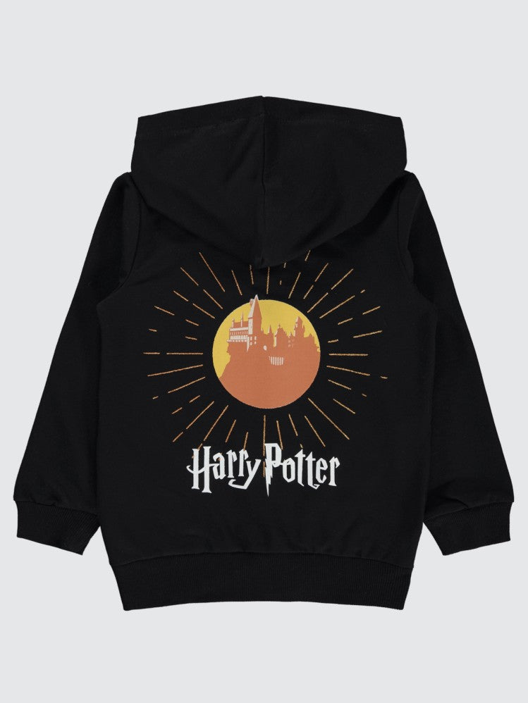 Harry Potter 10-13 Yaş Hırka - Siyah