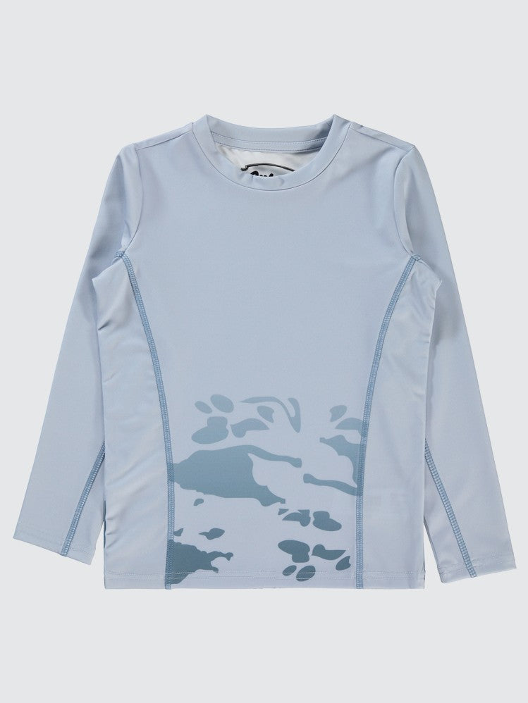 Civil Boys Kamuflaj Desen Baskılı 6-9 Yaş Sweatshirt - Gri