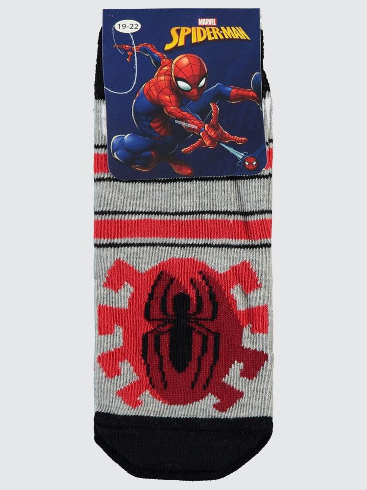 Spiderman 3-11 Yaş Erkek Soket Çorap