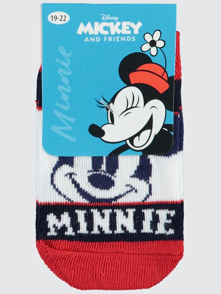 Minnie Mouse 3-11 Yaş Kız Patik Çorap