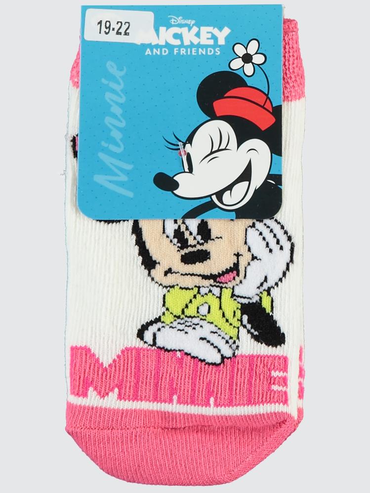 Minnie Mouse 3-11 Yaş Kız Patik Çorap