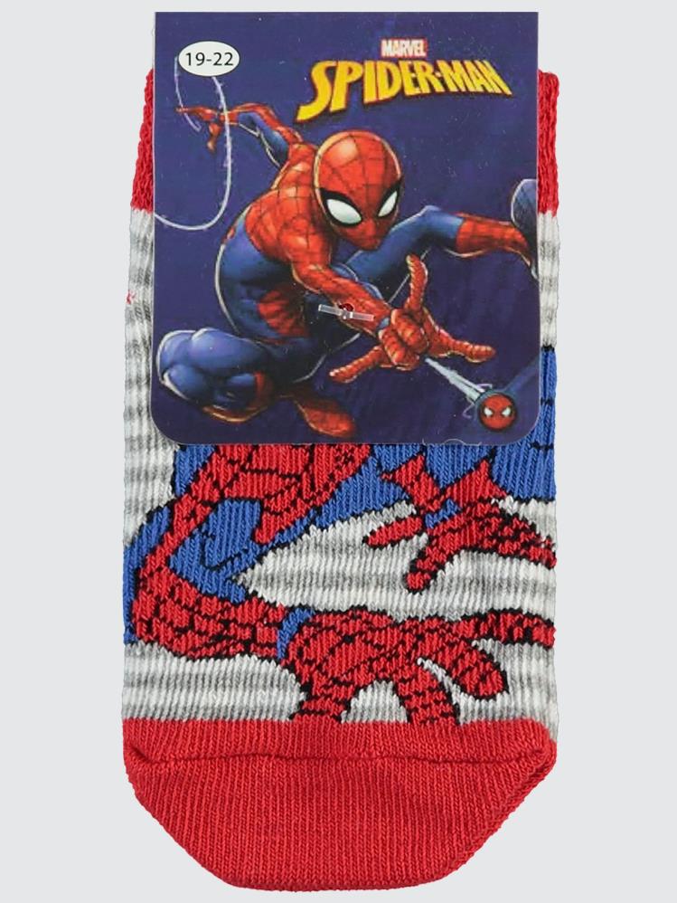 Spiderman 3-11 Yaş Erkek Patik Çorap