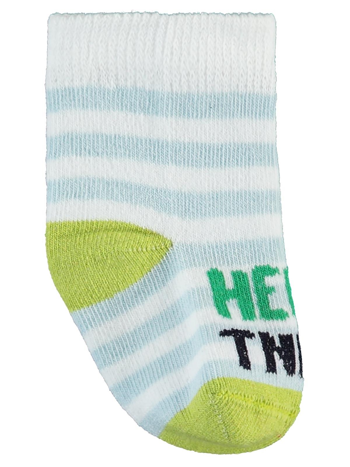 Civil Baby Turtle Kaydırmaz 6-18 Ay Bebek Erk Çorap Set