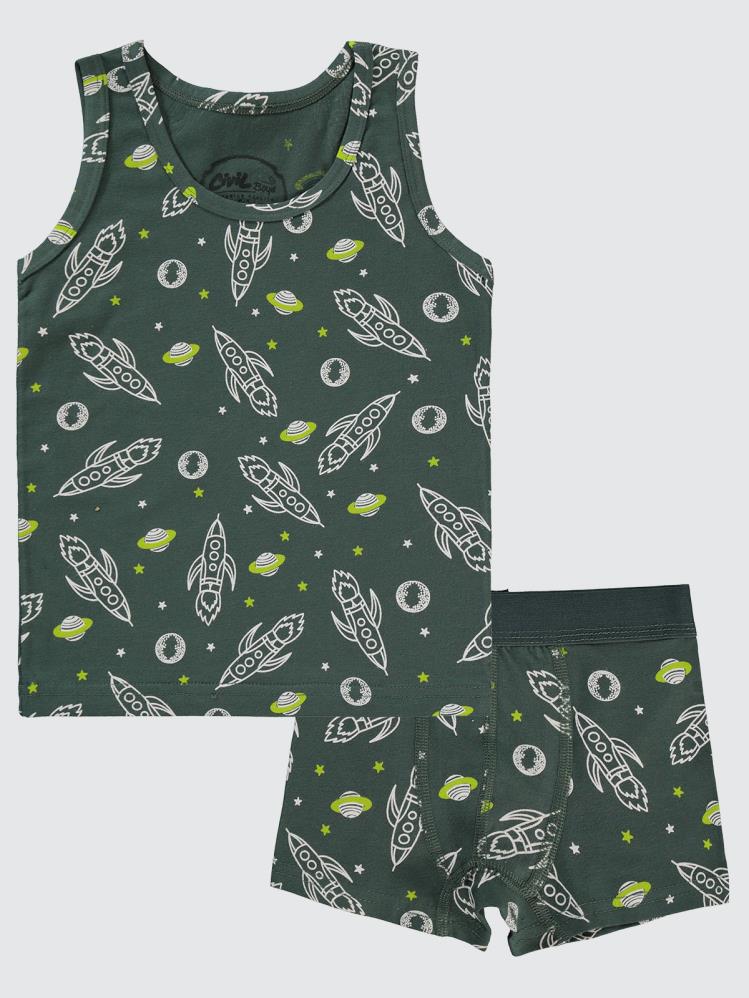 Civil Boys Rocket 2-10 Yaş İç Çamaşır Takım