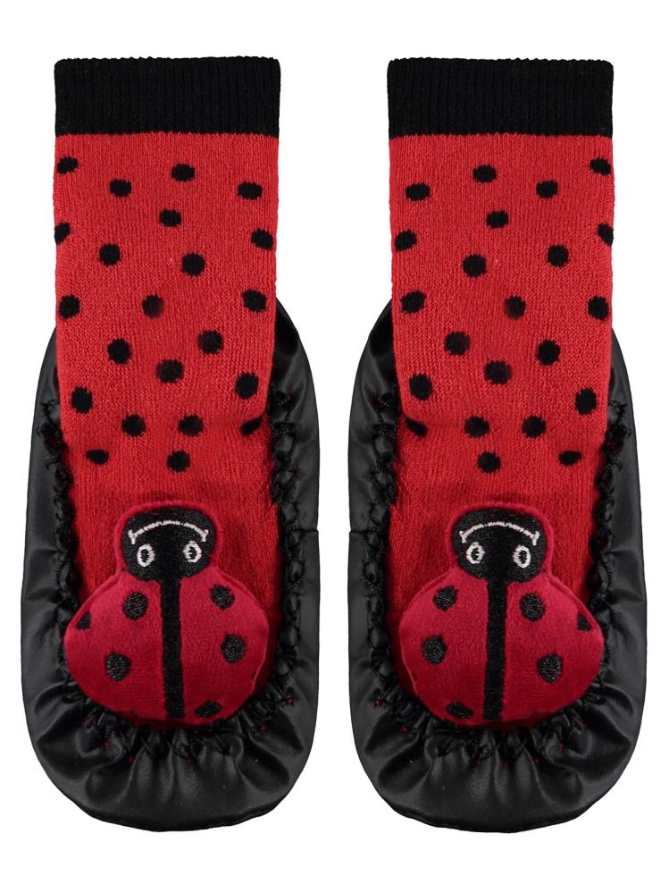 Civil Girls Havlu Lady Bird Aksesuarlı Çarık Çorap