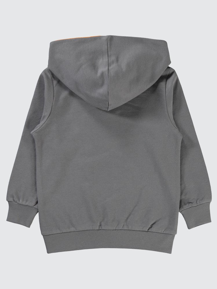 Civil Boys Space Baskılı 2-5 Yaş Sweatshirt - Gri