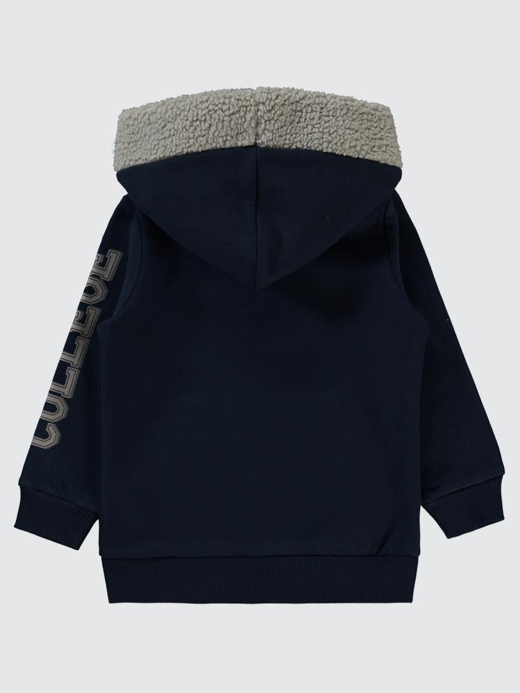 Civil Boys C Nakışlı College Baskılı 2-5 Yaş Sweatshirt - Lacivert