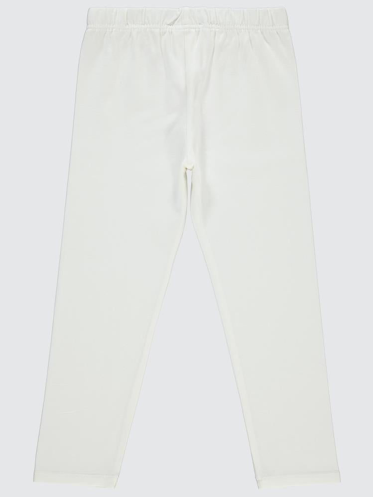 Civil Girls Basic 6-9 Yaş Tayt - Ekru