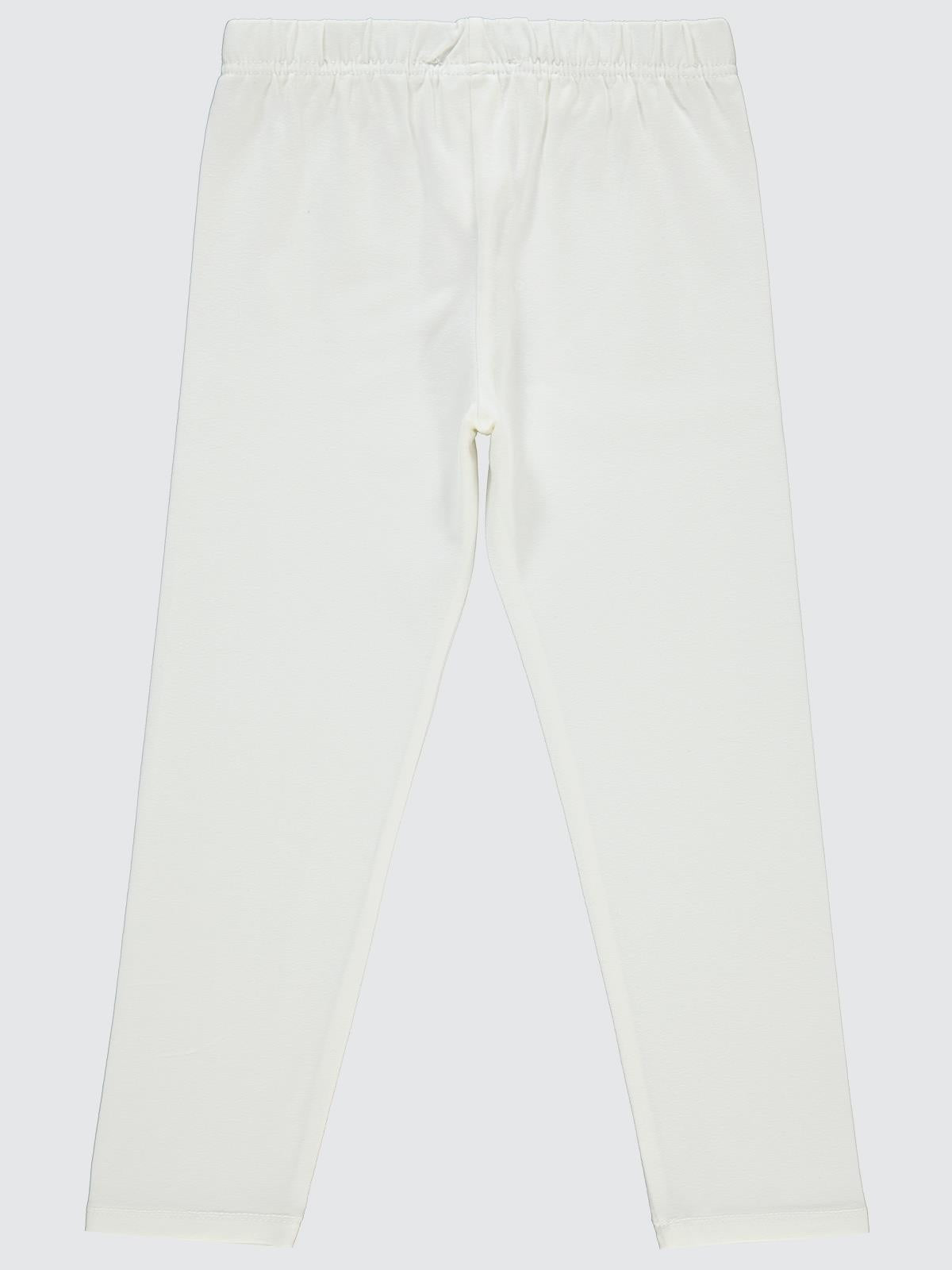 Civil Girls Basic 6-9 Yaş Tayt - Ekru