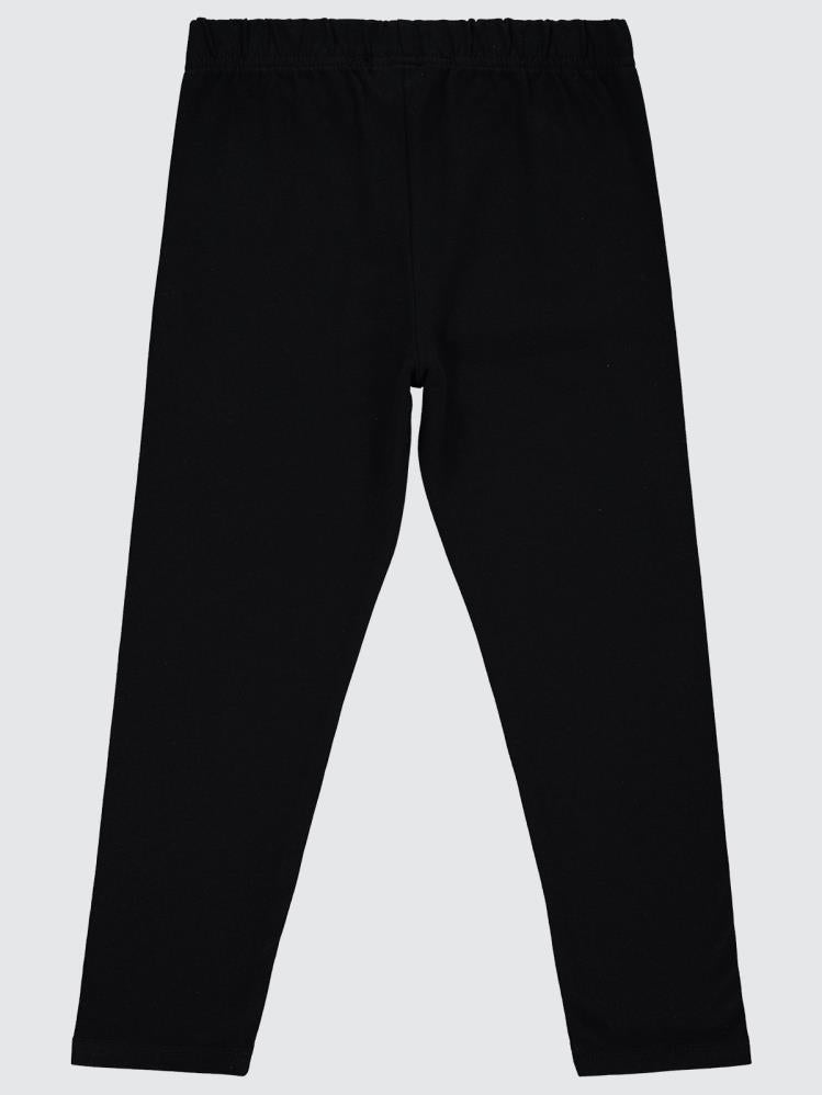 Civil Girls Basic 10-13 Yaş Tayt - Siyah